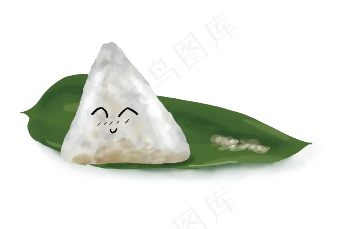 手绘端午节可爱粽子(3508X1942(DPI:300))psd模版下载