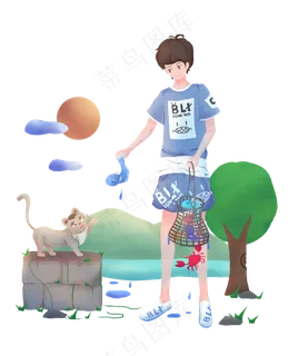 立夏猫咪玩耍 立夏猫咪玩耍