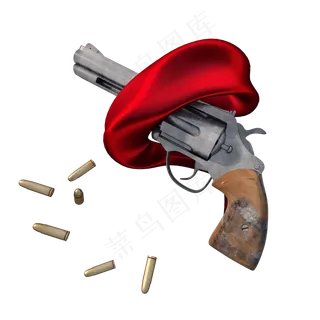 老式手枪png图