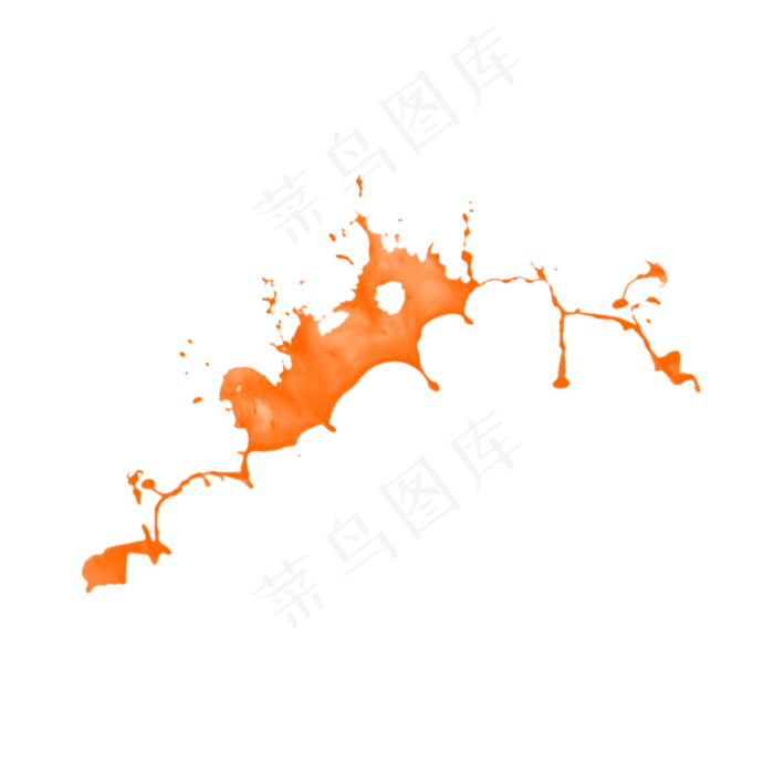 果汁橙汁飞溅,免抠元素(2000X2000(DPI:300))psd模版下载