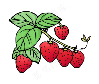 创意水果草莓设计