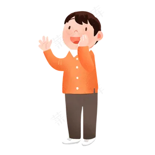 卡通快乐的小孩下载