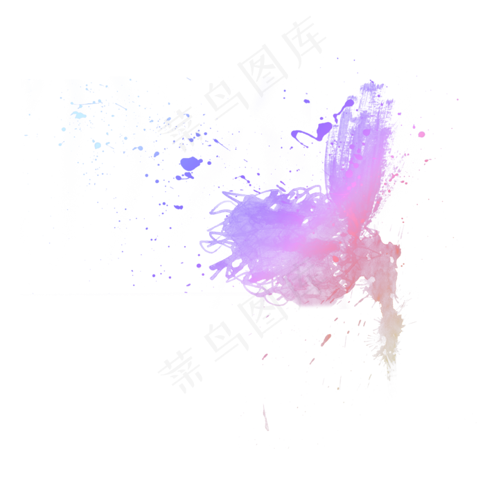 泼墨,免抠元素