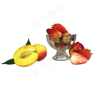 红色水果组合