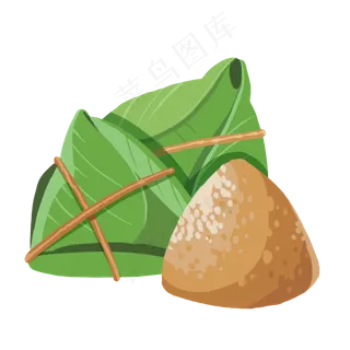 卡通端午节粽子插图