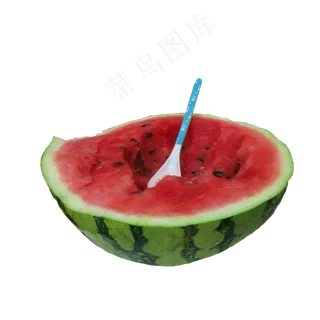 半个西瓜水果