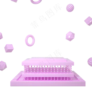 c4d粉色情人节表白节母亲节装
