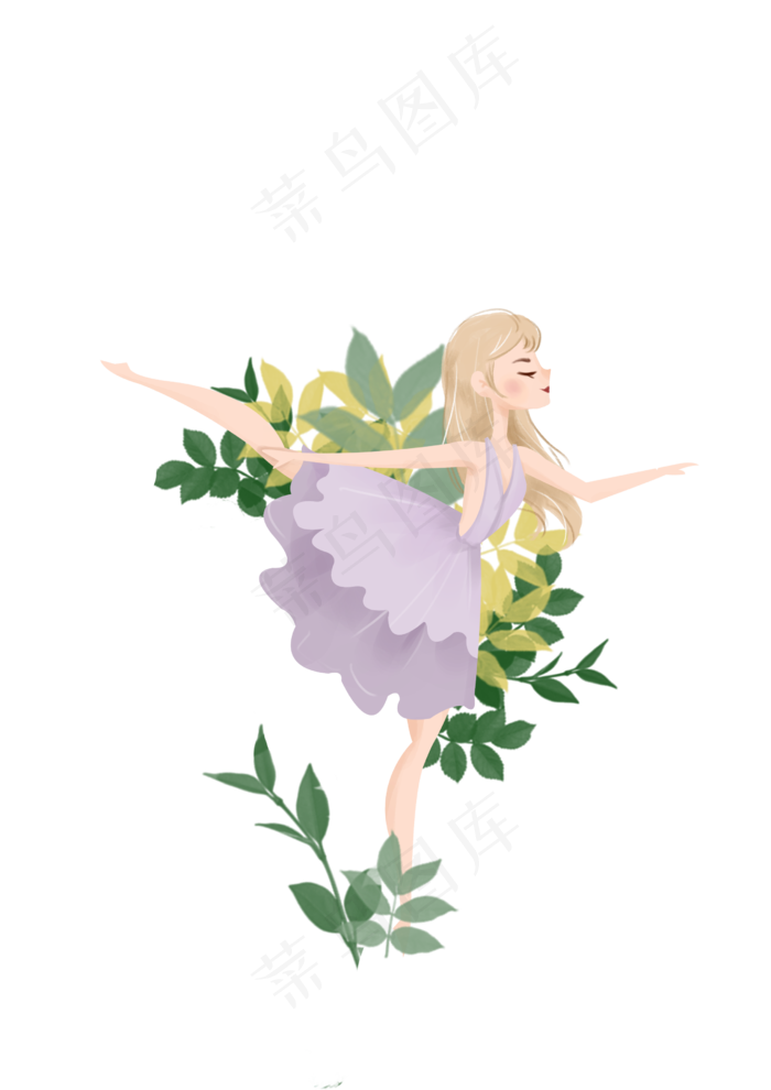 女性职业芭蕾舞者,免抠元素(2480X3508(DPI:300))psd模版下载