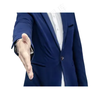 握手欢迎手势,免抠元素