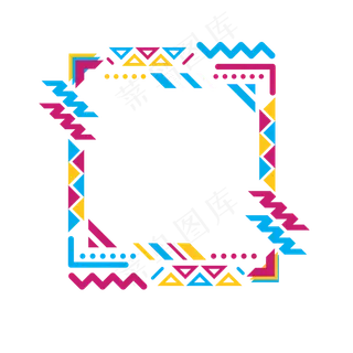 618电商多色渐变有趣免扣素材