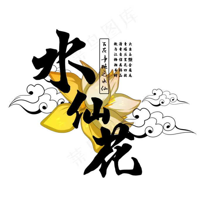 古风百花系列之水仙花