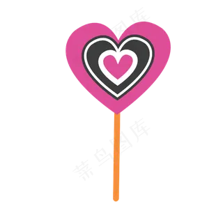 银色绿色情人节糖果