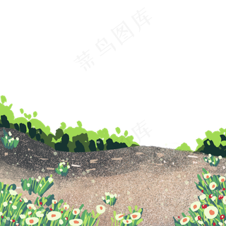 绿色的草地免抠图