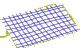 手绘卡通放在毯子上的食物元素