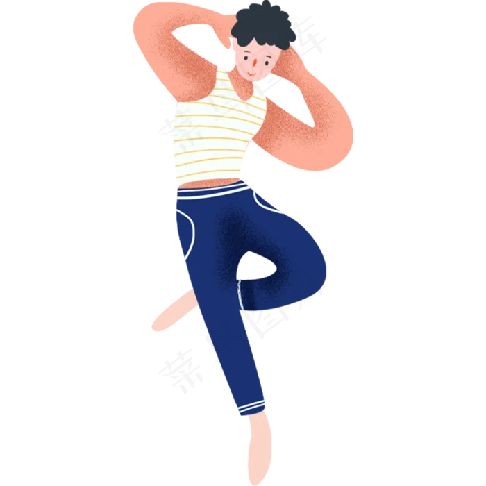 青年男子(2000X2000(DPI:300))psd模版下载