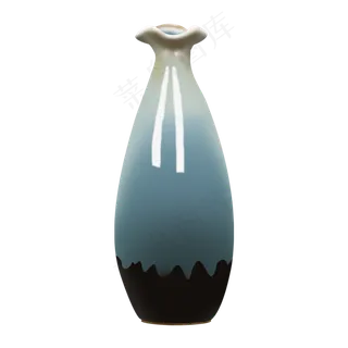 花瓶手绘png图片,免抠元素