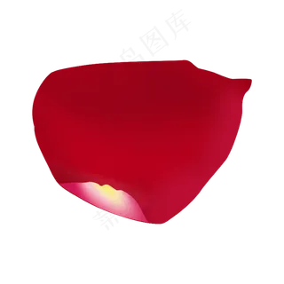情人节仿真玫瑰花瓣png
