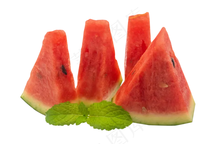 新鲜水果甜口西瓜(3000*2000px 300 dpi )