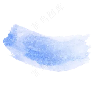蓝色水墨笔刷 蓝色水墨笔刷