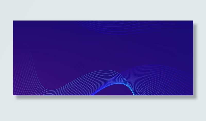 几何线条渐变商务大气蓝色背景