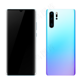 华为新款P30手机,免抠元素