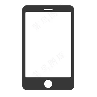 手机联系方式的剪影小图标,免抠元素