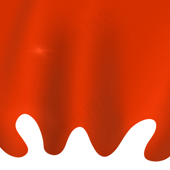 红色的丝绸,免抠元素(2500X2500(DPI:300))psd模版下载