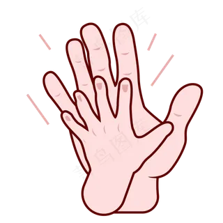 父亲节漂亮手势