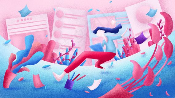 商务金融科技风格配图