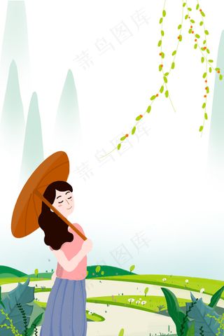 51出游 绿色系 暖色调 春天