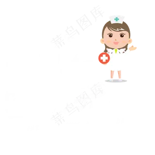 512国际护士节手写手稿POP卡通艺术字