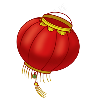灯笼节日素材春节,免抠元素