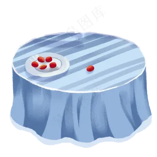 灰色圆弧桌子元素 灰色圆弧桌子元素