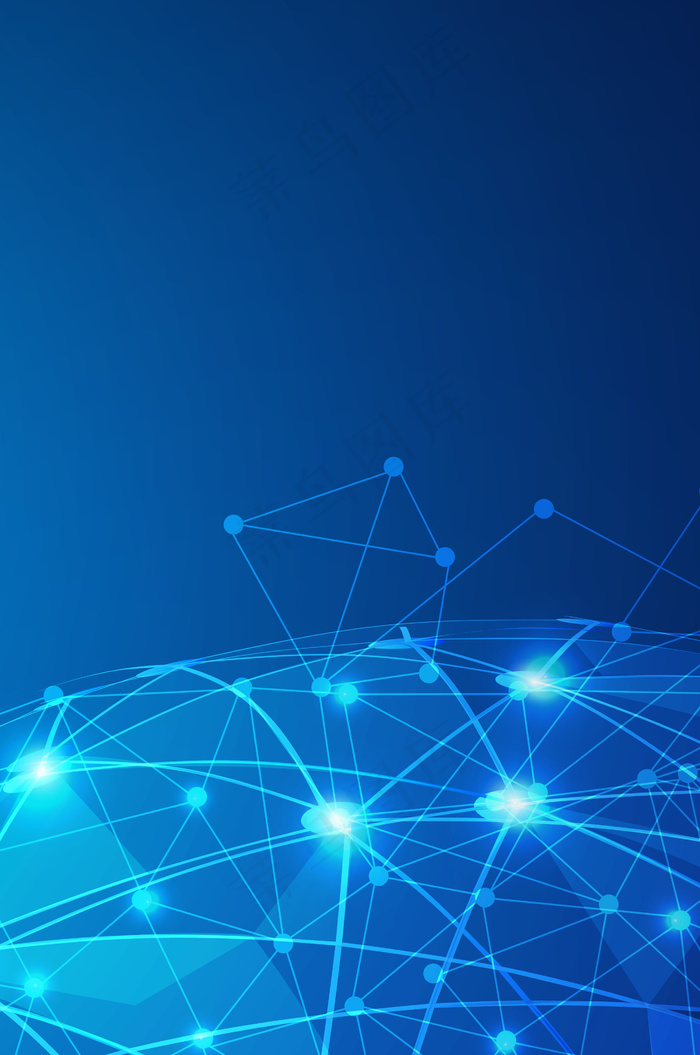 简约科技线条背景模板