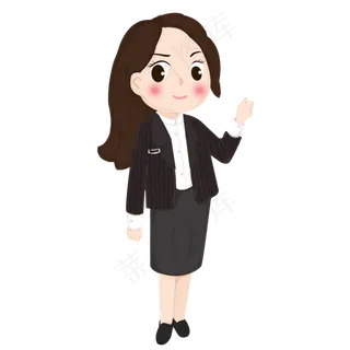 教师节卡通老师素材,免抠元素