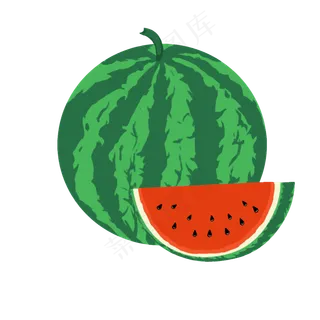 夏季西瓜水果