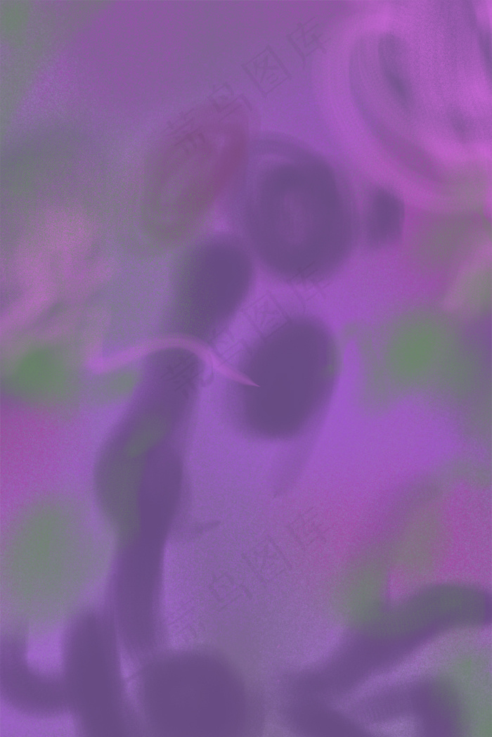 手绘卡通创意紫色纹理插画背景