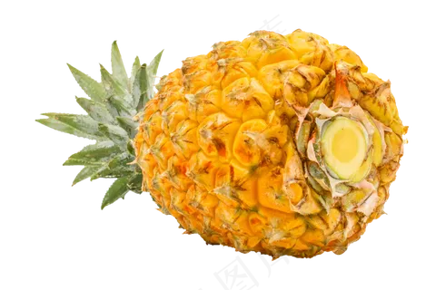 休息菠萝装饰,免抠元素