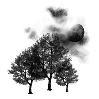 中国风水墨山水