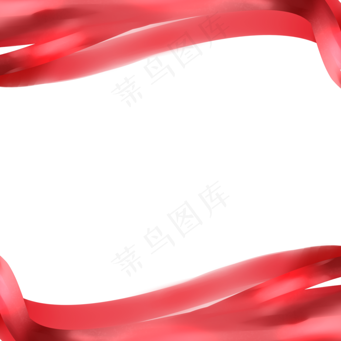 大红色丝绸边框装饰,免抠元素(2000*2000px 300 dpi )psd模版下载