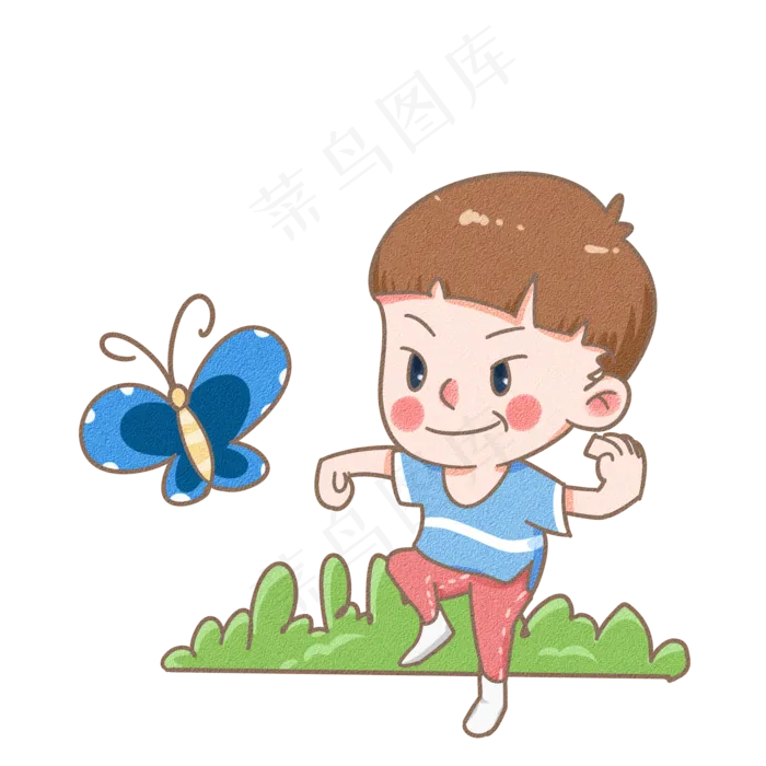 儿童节开心的小男孩(2000X2000(DPI:299))psd模版下载
