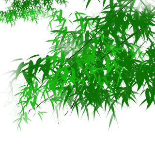 棕情端午绿色树叶枝叶