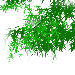 棕情端午绿色树叶枝叶