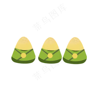 卡通手绘粽子优惠券