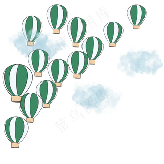 五四青年节热气球