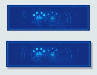 大气蓝色未来科技banner