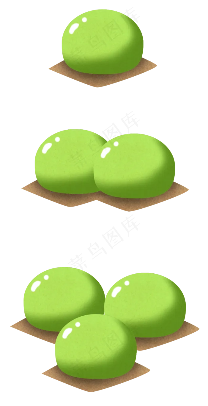 清明节绿色系青团节日美食特色小(1024X1992(DPI:72))psd模版下载