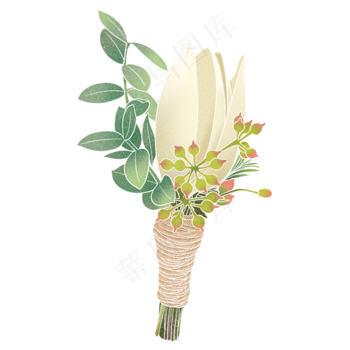 春季植物花朵,免抠元素