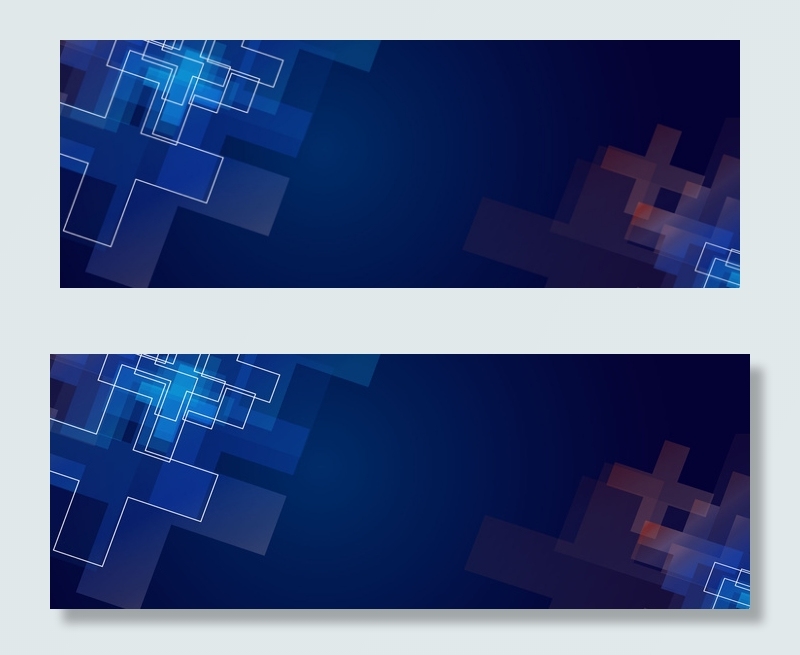 科技蓝简约渐变ppt背景