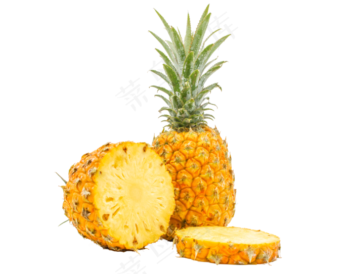 黄色菠萝水果